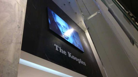 point of purchase digital signage Video Wall Westfield United Kingdom